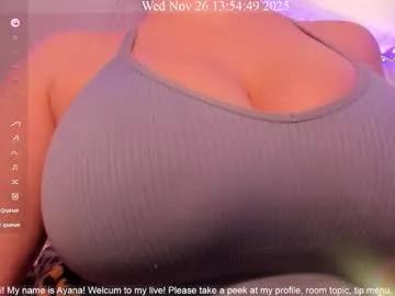 ayanadelatorre from Chaturbate is Freechat