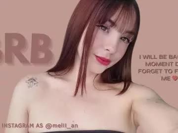 Freechat mel_18_ on Chaturbate