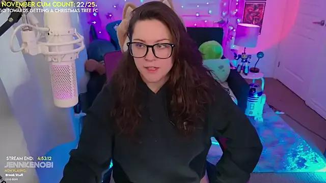 JennKenobi from StripChat is Freechat